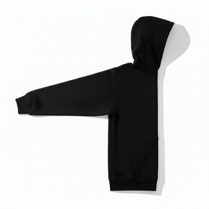 Custom 500GSM Heavyweight Puff Print Hoodie Women Oversized Cropped Boxy Acid Wash Thick Fleece Embossed Pullover Sweatshirt OEM - Product Image 3