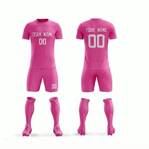 Nouvel Arrivage – Ensemble d'uniformes de football respirants et à séchage rapide, unisexe, pour équipes, avec logo personnalisé, uniforme de football OEM - Product Image 4