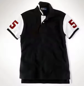 Nuevas Camisetas Polo Deportivas Ralf 100% Algodón, Logotipo Bordado con Nombre de País Personalizado, Camiseta Polo Transpirable de Manga Corta para Hombre - Product Image 5