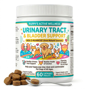 โออีเอ็ม ด็อก ยูทีไอ ซอฟท์ชิวส์ <span class=keywords><strong>170</strong></span> ชิ้น ขนมสำหรับสุนัข รสแครนเบอร์รี่ ดี-แมนโนส บำรุงไต กระเพาะปัสสาวะ ช่วยย่อยอาหาร เสริมภูมิคุ้มกัน ดูแลสุขภาพทางเดินปัสสาวะ - Product Image 4