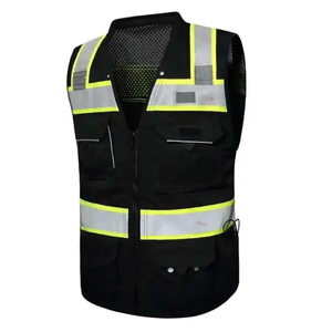 Chaqueta de Seguridad Reflectante de Alta Visibilidad, Resistente al Viento, con Múltiples Bolsillos, Ropa de Seguridad Vial de Alta Calidad - Product Image 1