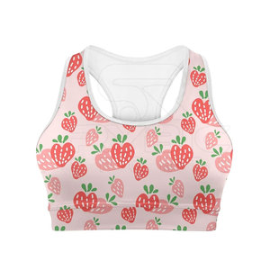 Sujetador Deportivo Sublimado para Mujer, Comodidad Durante Todo el Día, Resistente a la Decoloración, Ropa Deportiva con Sublimación Avanzada - Product Image 1