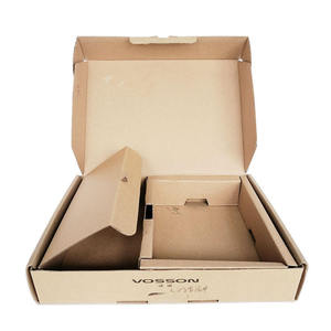 Caja de Envío Postal con Diseño Impreso Ecológico Personalizado, Caja de Cartón Corrugado Plegable para Envíos por Avión - Product Image 2