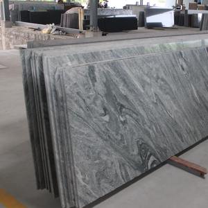 Vente flash - Granit poli blanc et gris de luxe pour panneaux muraux, revêtements de sol, comptoirs, escaliers et designs architecturaux modernes - Product Image 1