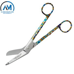 Venta caliente Al Mida Manual de acero inoxidable vendaje tijeras diferentes colores disponibles para enfermeras conjunto de instrumentos - Product Image 6