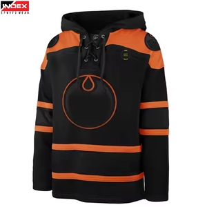 High Quality USA Ice Hockey Hoodie Professional Sports Hoodie Custom Team Apparel Breathable Warm Winter Hoodie - Product Image 1
