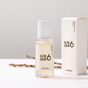 Suero facial calmante y rejuvenecedor para pieles sensibles con extracto natural de jengibre, niacinamida y péptidos para iluminar y combatir la piel apagada. - Product Image 2
