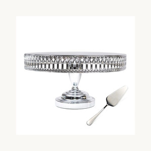 New Arrival Stylish Metal <b>Cake</b> Stand Customized New Design Dessert Display Stand For <b>Wedding</b> Party Bakery Use - Product Image 1