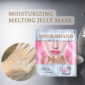 Mascarilla de Gel de Cristal de Lujo, Iluminadora e Hidratante, Proveedor Mayorista de Taiwán, Mascarilla Facial de Cristal Blanqueadora con Vitamina C para Piel Seca y Envejecida - Product Image 3