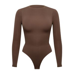 Body para Mujer, Estilo Casual, de Secado Rápido, Sexy, Manga Larga, para Ballet, Danza, Trajes de Baile - Product Image 6