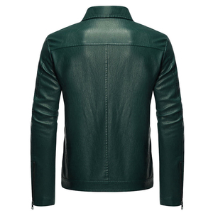 Vestes en cuir véritable pour hommes, de haute qualité, nouvelle mode, fabriquées en usine au Pakistan, personnalisées, élégantes, formelles, brodées, imperméables - Product Image 2