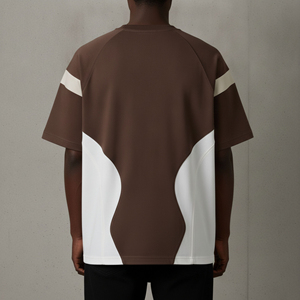 เสื้อยืดโอเวอร์ไซส์ผู้ชาย คอโอ ผ้าฝ้าย 100% หนัก 220gsm คุณภาพพรีเมียม รับสกรีนโลโก้ - Product Image 3