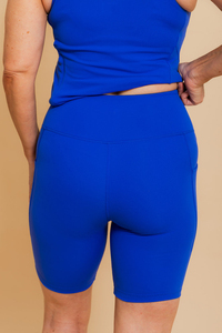 Shorts de sport taille haute pour femmes grandes tailles, légers et décontractés, pour yoga et activités sportives - Product Image 2