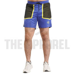 Pantalones Cortos de Baloncesto de Lona con Diseño Nuevo, Hechos a Medida, OEM, para Gimnasio, Fitness, Casual, Running, Streetwear, Malla, Hasta la Rodilla, Secado Rápido - Product Image 4