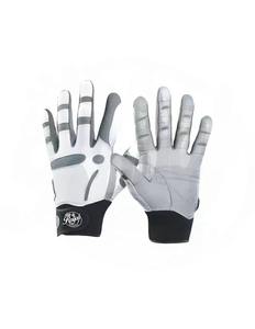 Gants de golf unisexes Grace White personnalisables en cuir véritable respirant antidérapant pour homme avec logo, pour droitier - Product Image 1