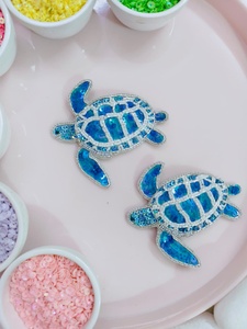 Parche Bordado de Caracol con Cuentas y Lentejuelas, Motivo Decorativo para Prendas, Manualidades, Costura, Accesorios, Diseño Infantil - Product Image 2