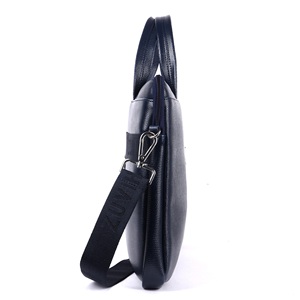 <b>Slim</b> <b>Laptop</b> <b>Bag</b> Lagarto Navy Stylish Lightweight Office & Business <b>Laptop</b> Messenger <b>Bag</b> for Men & Women - Product Image 2