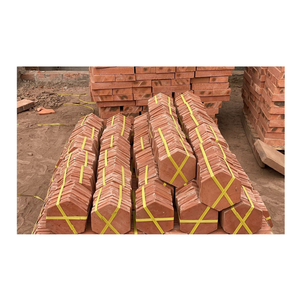 Carreaux de sol extérieurs isolants thermiquement 20 mm 672 pièces par palette Carreaux hexagonaux en terre cuite Style traditionnel Personnalisé - Product Image 2