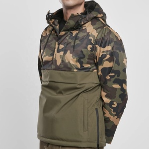 Veste coupe-vent en toile personnalisée pour homme et femme, grande taille, à capuche, séchage rapide, respirante, logo imprimé, imperméable, équipement de plein air - Product Image 1