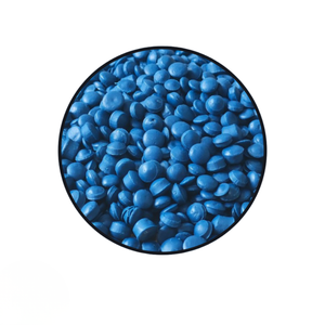 เม็ดพลาสติก LDPE สีน้ำเงินรีไซเคิล เกรดสำหรับฉีดขึ้นรูป ทนแรงกระแทกสูง เรซินอเนกประสงค์ - Product Image 3