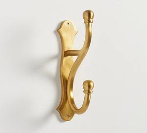 Premium Aluminum Wall <b>Hook</b> Wall Mounted Bathroom Organizer with Sleek Contemporary Design and Finish - Product Image 1