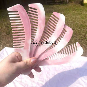Tradebyd Elegant Resin Hair <b>Comb</b> Durable <b>Wide</b> Tooth <b>Comb</b> for Curly Thick and Natural Hair Styling - Product Image 3