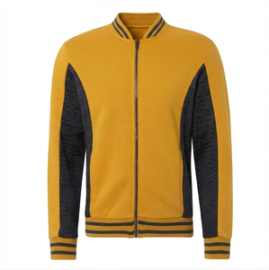 Chaqueta Varsity Unisex de Diseño Único con Logotipo Personalizado, Transpirable y de Secado Rápido, Cuello Alto, Cierre de Cremallera, Mangas Largas - Product Image 6