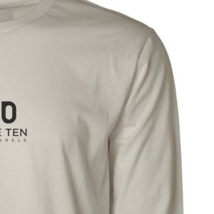 เสื้อยืดแขนยาวผู้ชาย ผ้าฝ้าย 180 GSM คอกลม นุ่ม สวมใส่สบาย เหมาะสำหรับออกกำลังกาย วิ่ง หรือกิจกรรมกลางแจ้ง เสื้อผ้าพื้นฐาน - Product Image 5