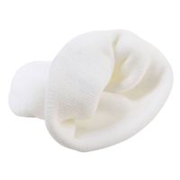 Bonnet côtelé personnalisé avec logo, motif camouflage, en coton durable, avec revers, accessoires d'hiver, motif à pois
