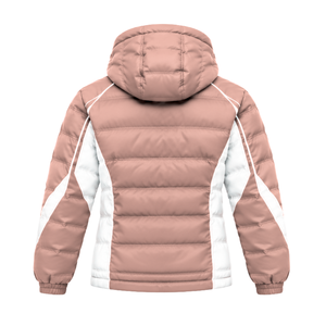 Chaqueta Acolchada Personalizada con Capucha Ajustable, Cremallera Frontal Completa, Bolsillos Laterales y Construcción Aislante Cómoda - Product Image 2