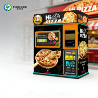 Distributeur automatique de pizzas entièrement automatique, équipement de vente en libre-service intelligent pour les entreprises et la vente au détail