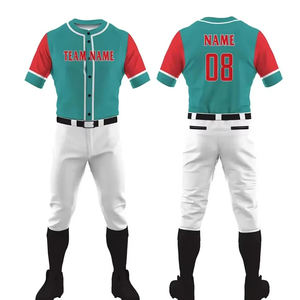 Uniforme de Béisbol de Buena Calidad, el Más Vendido, Diseña el Tuyo Propio Diseño y Logotipo, Ropa Deportiva Ligera, Uniforme de Béisbol de Alta Demanda - Product Image 4