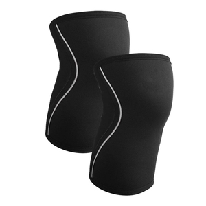 Genouillère de compression professionnelle, équipement de soutien, fabrication OEM sous marque privée pour les détaillants de musculation et de fitness - Product Image 1