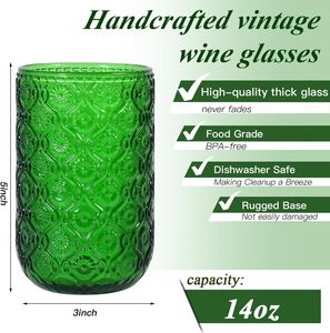 Calice Vintage per Vino e Cocktail, Bicchieri da Degustazione, Calice da Champagne per Serate Eleganti, Feste e Bar Domestici - Product Image 4