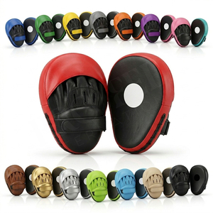 Guantes de Enfoque para MMA y Muay Thai, Calidad Premium, para Entrenamiento de Boxeo, Duraderos, Equipo de Artes Marciales, con Etiqueta Tejida en la Muñeca y Logotipo - Product Image 1