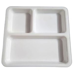 Heavy Quality Plastic Mess Tray Plates for Long Lasting Performance - Product Image 1