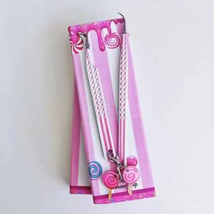 <b>Pink</b> Stainless Steel Eyelash Tweezers Smooth Tip Precision <b>Tool</b> for Lash Application Packaging - Product Image 2