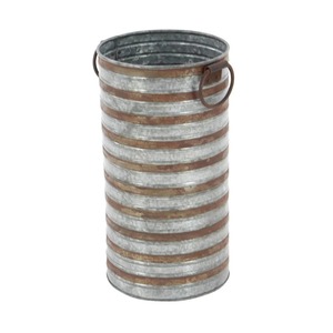 Jarrón de Madera para Mesa, Alto, Marrón, con Diseño Floral Tallado y Grabado - Product Image 2