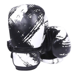 RC Fitness Wear Custom Boxing Gloves Premium PU Leather Hook Loop Closure Multi-Layer <b>Foam</b> Shock Protection Adult Use Gloves - Product Image 4