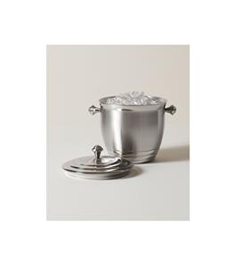 Cubo de hielo de acero inoxidable duradero para almacenamiento de hielo, enfriamiento de champán, vino y cerveza con diseño de barware premium. - Product Image 1