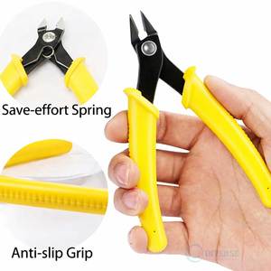 Micro Flush Cutter Soft Wire Cutter Professional Cutting Pliers for Copper Aluminum Wire Cable Precision Side Cutter Tool - Product Image 2