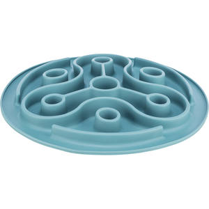 Blue 28 cm <b>Slow</b> Feeding Mantel Pet <b>Bowls</b> & <b>Feeders</b> for Food Size - Product Image 1