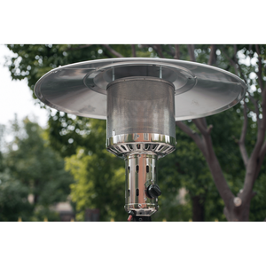 Chauffe-terrasse portable au propane de 47 000 BTU, 88 pouces, avec brûleur en acier inoxydable et roues de qualité commerciale pour usage extérieur - Product Image 3