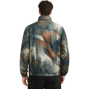 Custom Abstract Print Windbreaker <b>jacket</b> for <b>men</b> Lightweight Wholesale Printed Custom Logo Zip Up Outerwear Sports <b>Running</b> Wear - Product Image 2