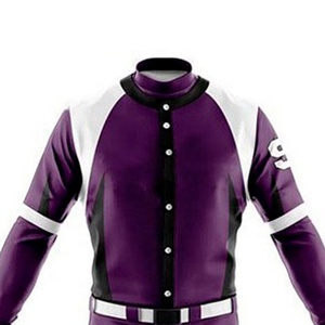 Conjunto de uniformes de béisbol deportivos personalizados para hombres, conjunto de uniformes de béisbol transpirables personalizados más vendidos, uniforme de estilo profesional - Product Image 5