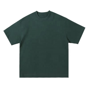 เสื้อยืดคอกลมแขนสั้นผู้ชาย ผ้าฝ้าย 100% สีพื้นเรียบ ทรงปกติ ผ้าเจอร์ซีย์ถัก - Product Image 6