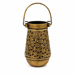 Iron Hanging <b>Tea</b> <b>Light</b> <b>Holder</b> Lantern | Vintage Round Decorative Candle <b>Holder</b> for Home, Wedding & Festive Decor - Product Image 4