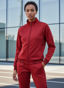 Nouvel ensemble de survêtement unisexe respirant à manches longues, col montant, fermeture à cordon, poids moyen, pour le football, de style New Jersey - Product Image 6