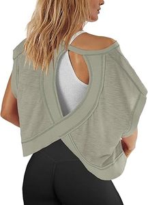 Último Diseño Blusa de Malla Rosa Sexy con Espalda Cruzada y Aberturas, Camisa sin Mangas Transpirable para Mujer - Product Image 3