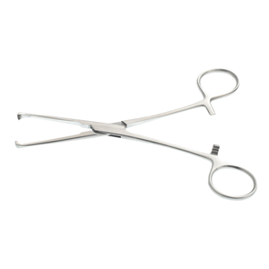 Pinces à tissus Allis pour garçons, 6 pouces, motif robuste, 6x6 dents, en acier inoxydable chirurgical, instrument de préhension réutilisable - Product Image 1